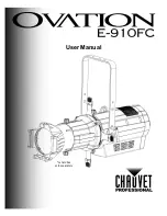 Preview for 1 page of Ovation E-910FC User Manual