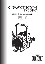 Preview for 1 page of Ovation F-55FC Quick Reference Manual