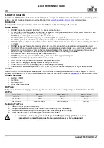 Preview for 2 page of Ovation F-55FC Quick Reference Manual