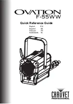 Предварительный просмотр 1 страницы Ovation F-55WW Quick Reference Manual