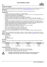 Preview for 2 page of Ovation F-55WW Quick Reference Manual