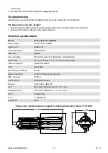 Preview for 14 page of Ovation HONOR 250C ZOOM User Manual