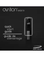 Ovation MC679 Quick Start Manual preview