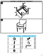 Preview for 2 page of OVE 1046298 Assembly Instructions