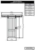 Preview for 3 page of OVE BARN DOOR Installation Manual