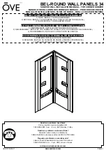 OVE BEL 34 Installation Manual предпросмотр