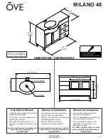 Предварительный просмотр 1 страницы OVE MILANO 48 Manual