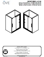 Preview for 1 page of OVE MONTEBELLO 60 Installation Manual