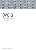 Ovela Heated throw User Manual preview