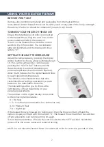 Preview for 8 page of Ovela Heated throw User Manual