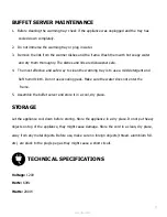 Preview for 4 page of Ovente FW153 Series Instruction Manual