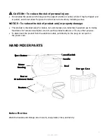 Preview for 6 page of Ovente HM151 Series Manual