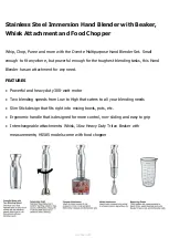 Preview for 6 page of Ovente HS585 Series Instruction Manual