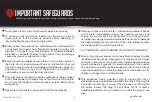 Preview for 4 page of Ovente TP2210 Series Operating Instructions Manual