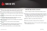 Preview for 6 page of Ovente TS2450T Series Instruction Manual