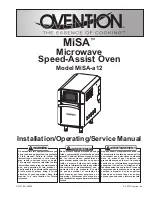 Ovention MiSA-a12 Installation, Operating & Service Manual preview