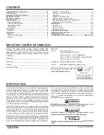 Preview for 2 page of Ovention Shuttle S1200 Installation And Operating Manual