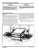 Preview for 4 page of Ovention Shuttle S1200 Installation And Operating Manual