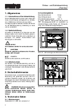 Preview for 2 page of oventrop 1022668 Installation And Operating Instructions Manual