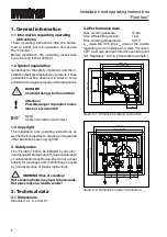 Preview for 8 page of oventrop 1022668 Installation And Operating Instructions Manual