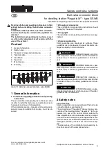 Preview for 5 page of oventrop 134 11 82 Installation And Operating Instructions Manual