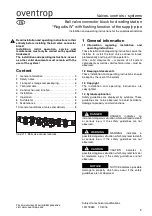 Preview for 5 page of oventrop 1341082 Installation And Operating Instructions Manual