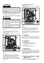 Preview for 8 page of oventrop 1341082 Installation And Operating Instructions Manual