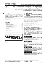 Preview for 9 page of oventrop 1341082 Installation And Operating Instructions Manual