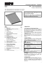 Preview for 1 page of oventrop 136 12 30 Installation And Operating Instructions Manual