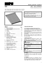 Preview for 9 page of oventrop 136 12 30 Installation And Operating Instructions Manual