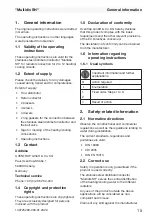 Preview for 15 page of oventrop 1407252 Operating Instructions Manual