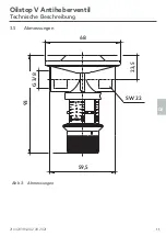 Preview for 11 page of oventrop 2104203 Operating Instructions Manual