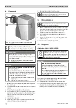 Preview for 10 page of oventrop Aktor M 2P Operating Instructions Manual