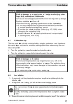 Preview for 25 page of oventrop AQH Operating Instructions Manual