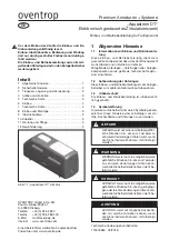 Preview for 1 page of oventrop Aquastrom DT Installation And Operating Instructions For The Specialised Installer