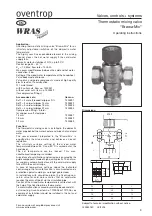 Preview for 3 page of oventrop Brawa-Mix Operating Instructions Manual