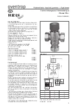 Preview for 5 page of oventrop Brawa-Mix Operating Instructions Manual