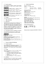 Preview for 2 page of oventrop DynaTemp TR-80 Installation And Operating Instructions For The Specialised Installer