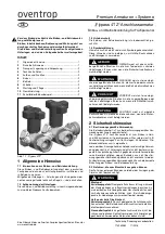 oventrop Flypass 4TZ Installation And Operating Instructions Manual preview