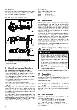 Предварительный просмотр 8 страницы oventrop Flypass set Installation And Operating Instructions Manual