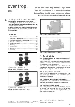 Preview for 13 page of oventrop Multiblock TQ Installation And Operating Instructions For The Specialised Installer