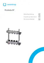 oventrop Multidis SF Operating Instructions Manual предпросмотр