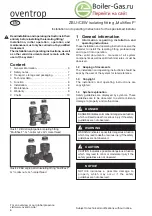 Preview for 6 page of oventrop Multiflex F Installation And Operating Instructions For The Specialised Installer