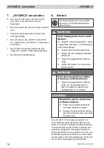 Preview for 14 page of oventrop OV-DMC 3 Operating Instructions Manual