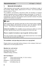 Preview for 6 page of oventrop R-Tronic RT B Installation And Operating Instructions Manual