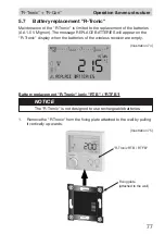 Preview for 77 page of oventrop R-Tronic RT B Installation And Operating Instructions Manual