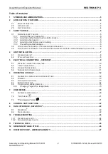 Preview for 2 page of oventrop REGTRONIC PX Assembly And Operating Manual