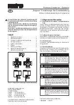 oventrop Regucor Series Quick Start Manual предпросмотр