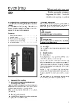 Preview for 7 page of oventrop Regumat 220 Installation And Operating Instructions Manual