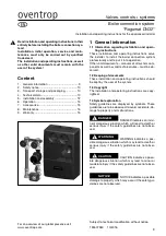 Preview for 9 page of oventrop Regumat DN32 Installation And Operating Instructions Manual